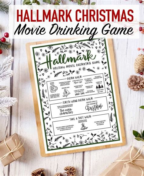 christmas movie drinking games.